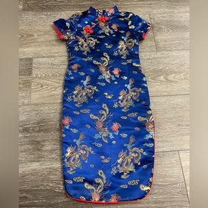 New Authentic Chinese festival dress  or costume size 6/7 (130/60)